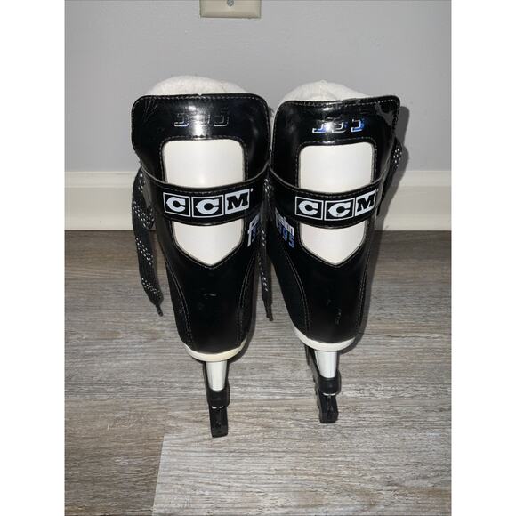 CCM Pro Ice Hockey Skates Fusion 395 Mens Size 6 SL-2500 Blades - Picture 3 of 9